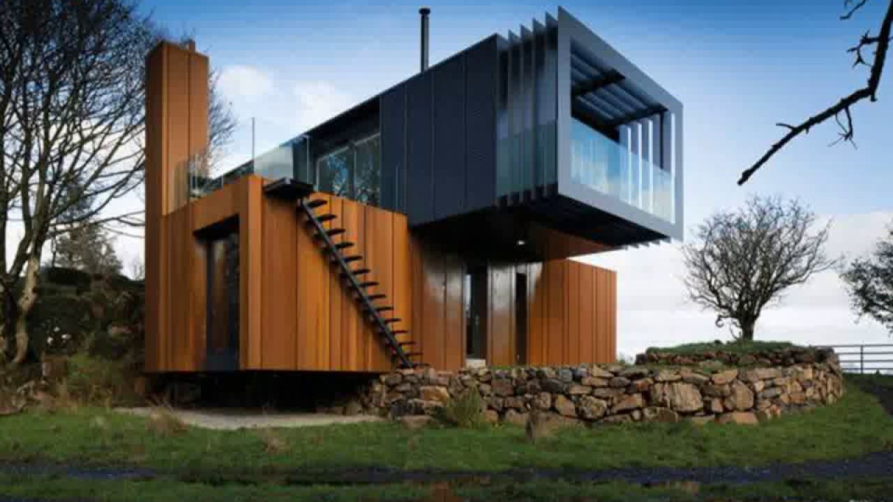 Grand designs shipping container house queensland - Modern shipping container house in australia