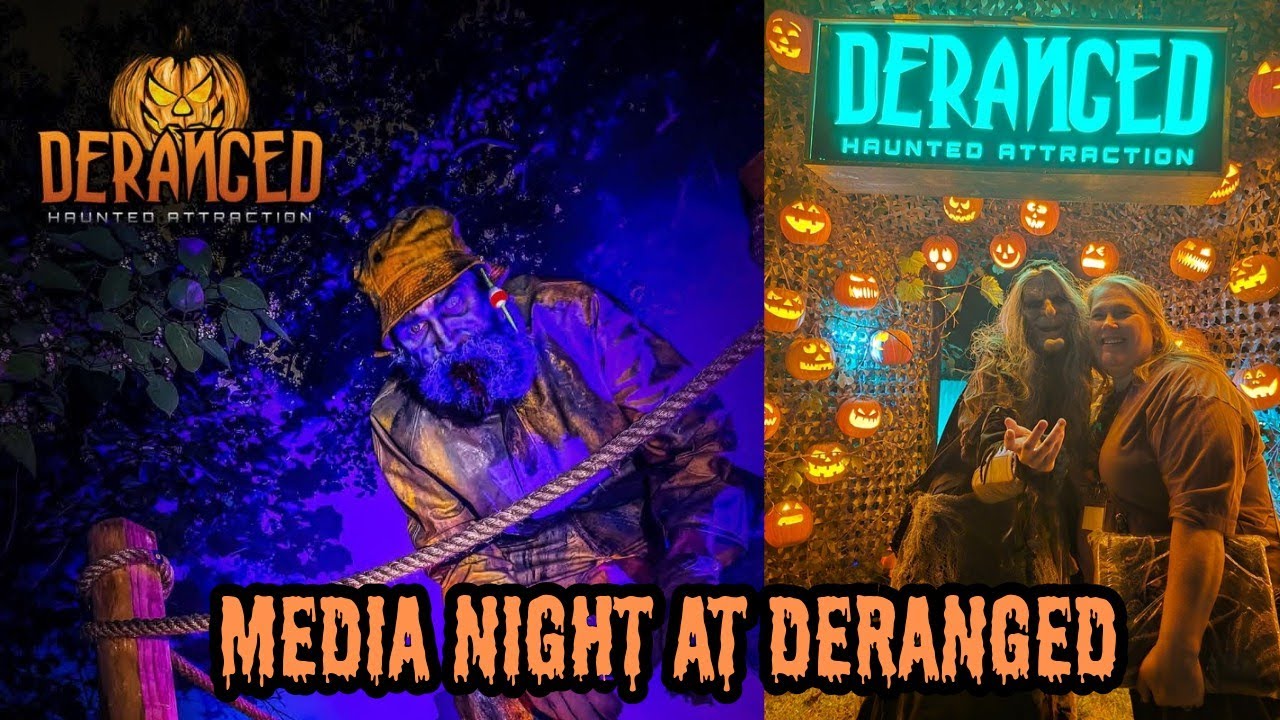 Media Night at Deranged Haunted Attraction 