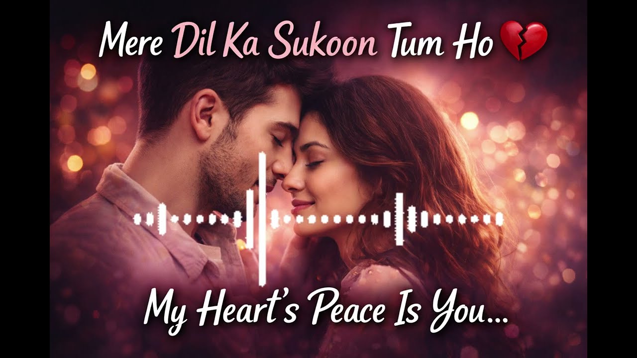 Mere Dil Ka Sukoon Tum Ho ❤️ | Romantic Love Song | Heart Touching Urdu Song