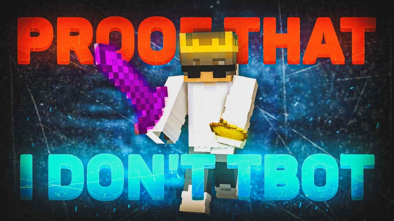 Proof that I don't tbot.