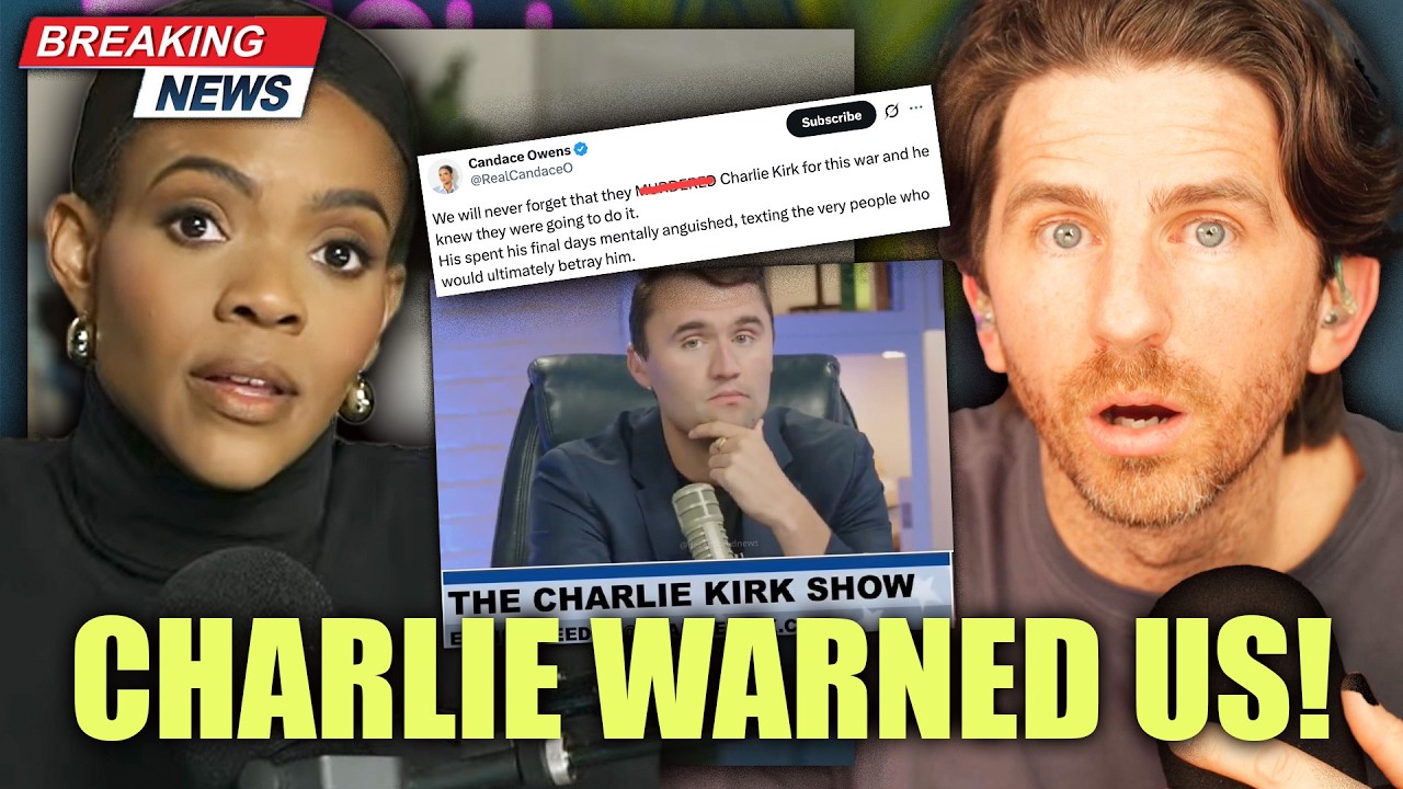 Candace Owens Says Charlie Kirk Was Targeted Because He Didn't Support Iranian War!