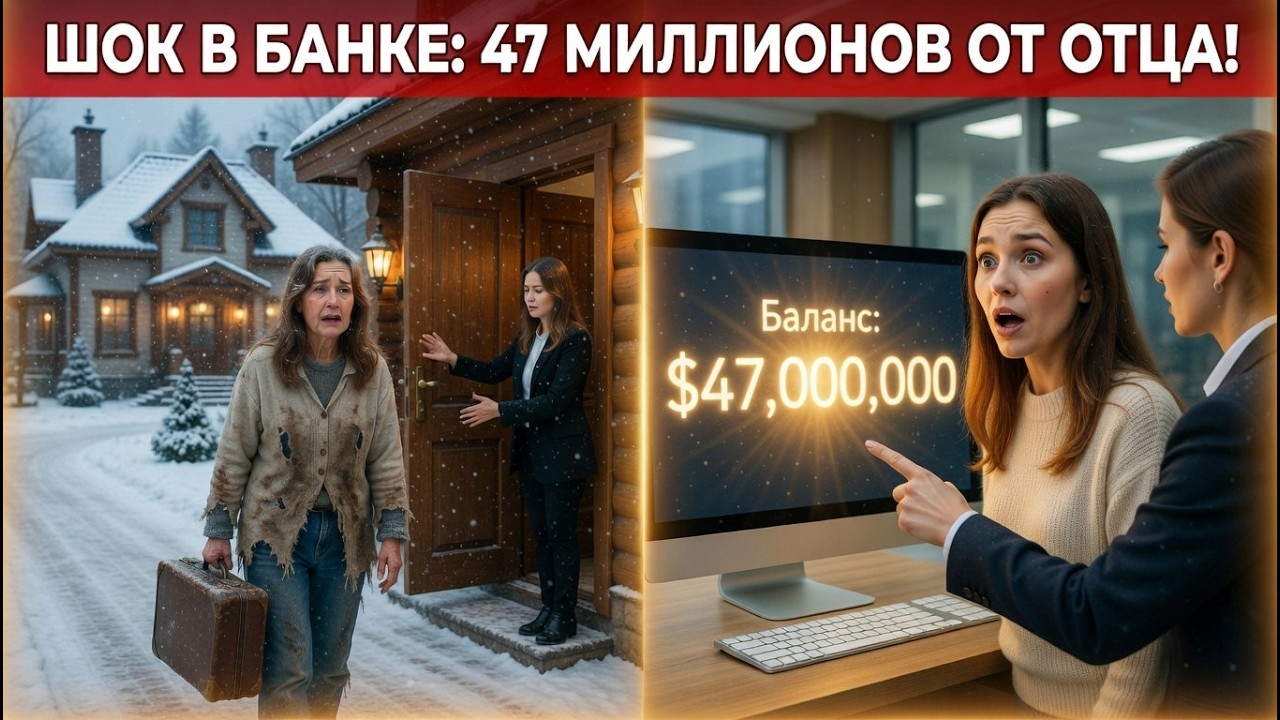 ШОК В БАНКЕ! БЫВШИЙ МУЖ ВЫГНАЛ, А ОТЕЦ ПОДАРИЛ 47 МИЛЛИОНОВ!
