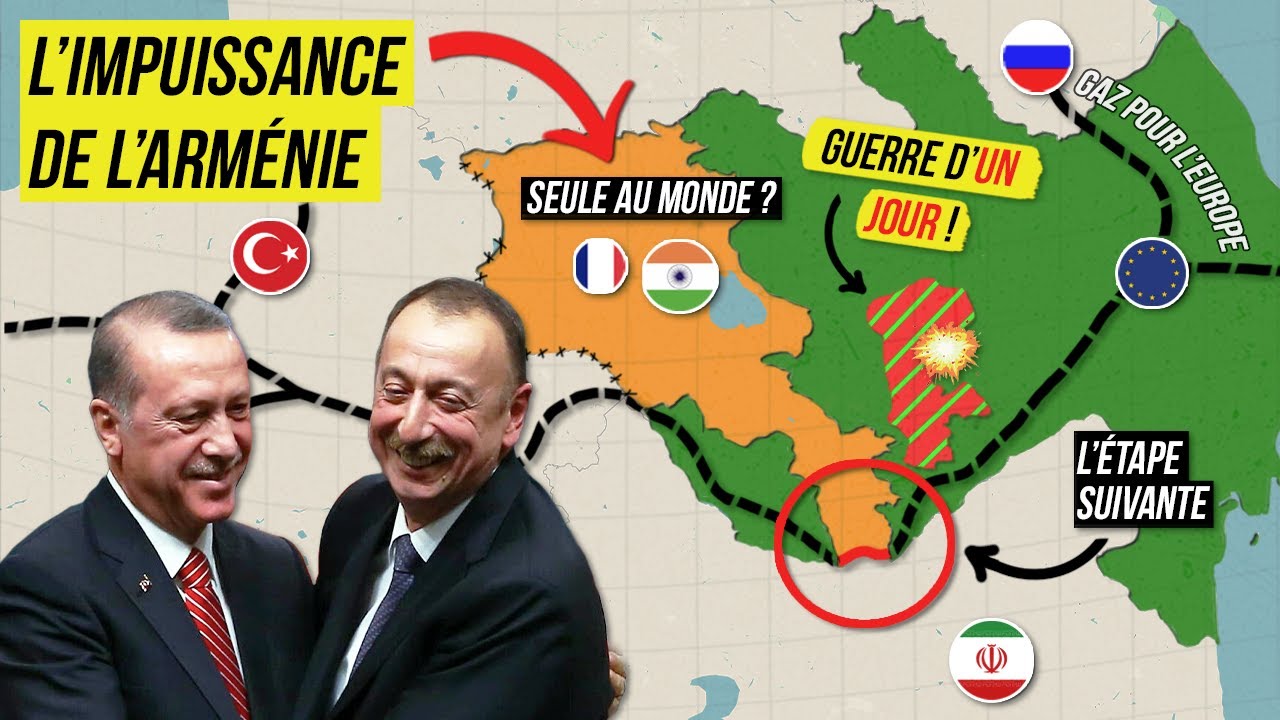 L'ARMENIE perd le Haut-Karabagh & l'AZERBAIDJAN triomphe !