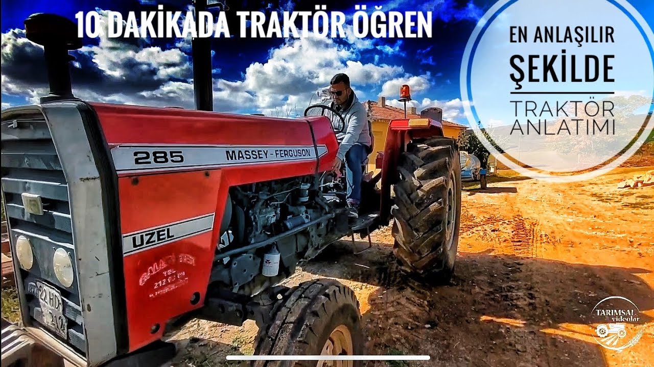 TRAKTÖR NASIL KULLANILIR ? DİKKAT ETMEMİZ GEREKEN ÖNEMLİ HUSUSLAR ! EN ANLAŞILIR ŞEKLİYLE!! BÖLÜM 1