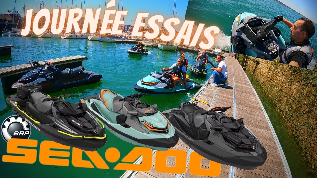 Essais See-Doo 170 Explorer, wake Pro 230, RXT X 300 RS