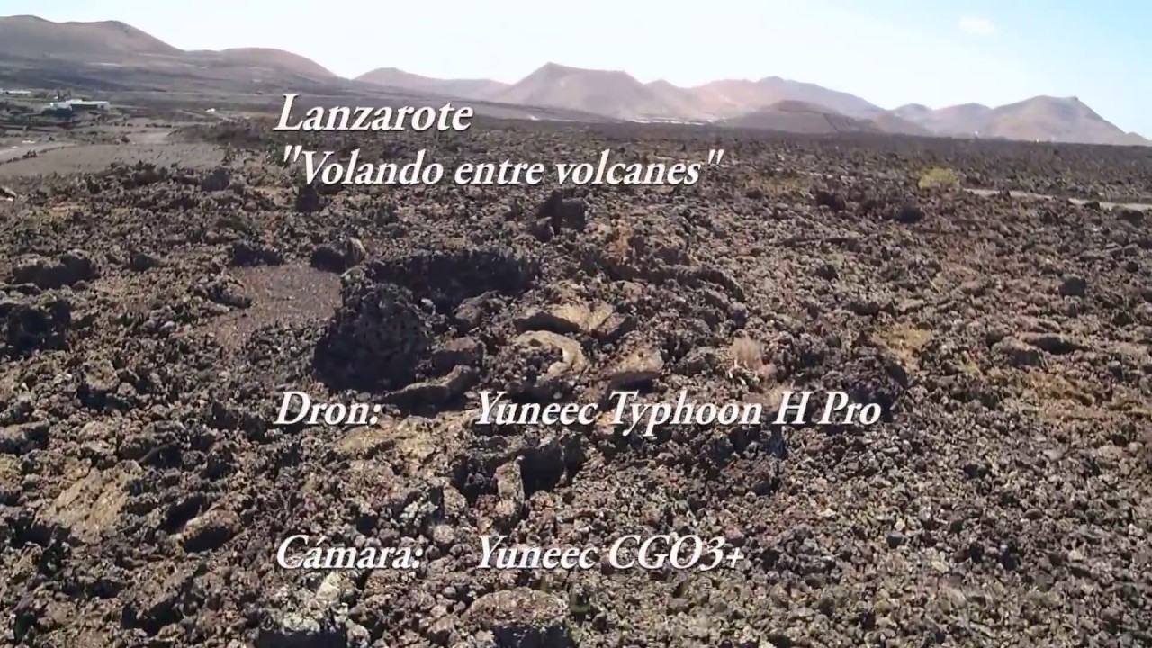 Lanzarote a vista de Dron, Yuneec Typhoon H
