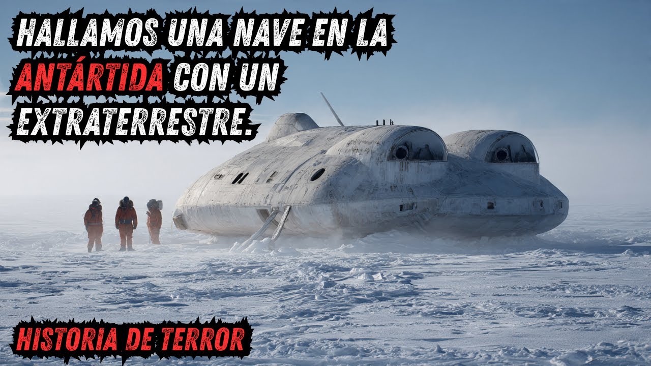 Bajo el hielo despertó la nave… y entendí que nuestros creadores habían vuelto a cosecharnos.
