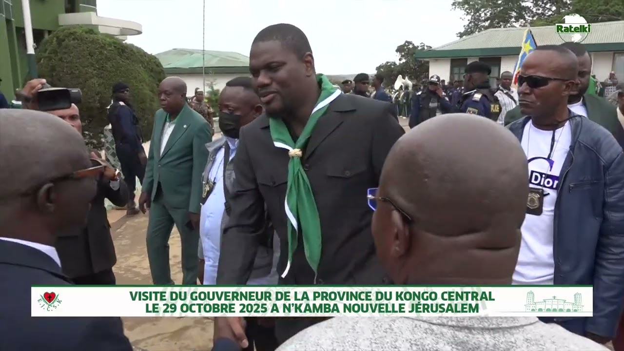 VISITE DU GOUVERNEUR DE LA PROVINCE DU KONGO CENTRAL S.E GRACE BILOLO CE 29 OCTOBRE 2025 A NKAMBA
