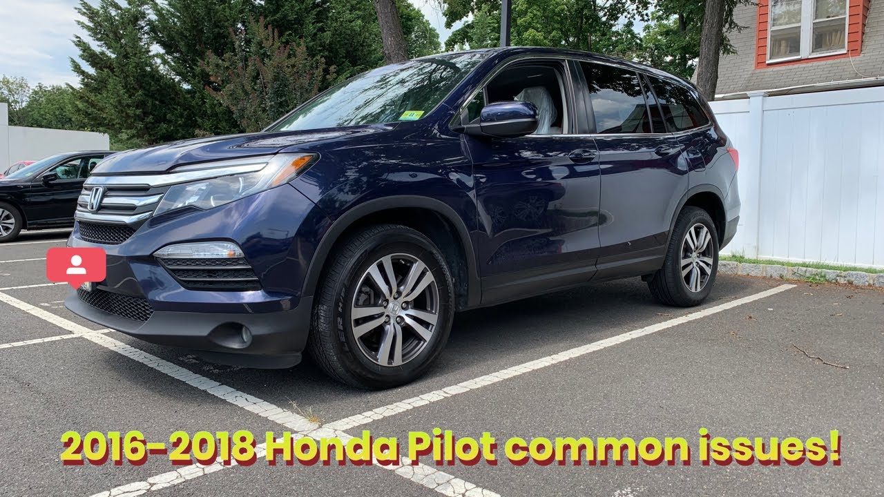 Частые проблемы Honda Pilot 2016–2018 годов выпуска