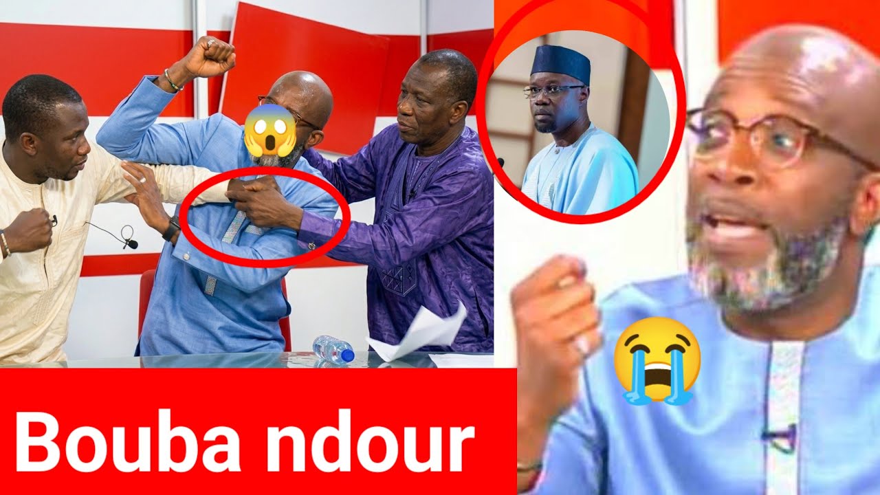 Bouba Ndour En Plein Émission 😛😂 Ousmane Sonko kouko songou sankou