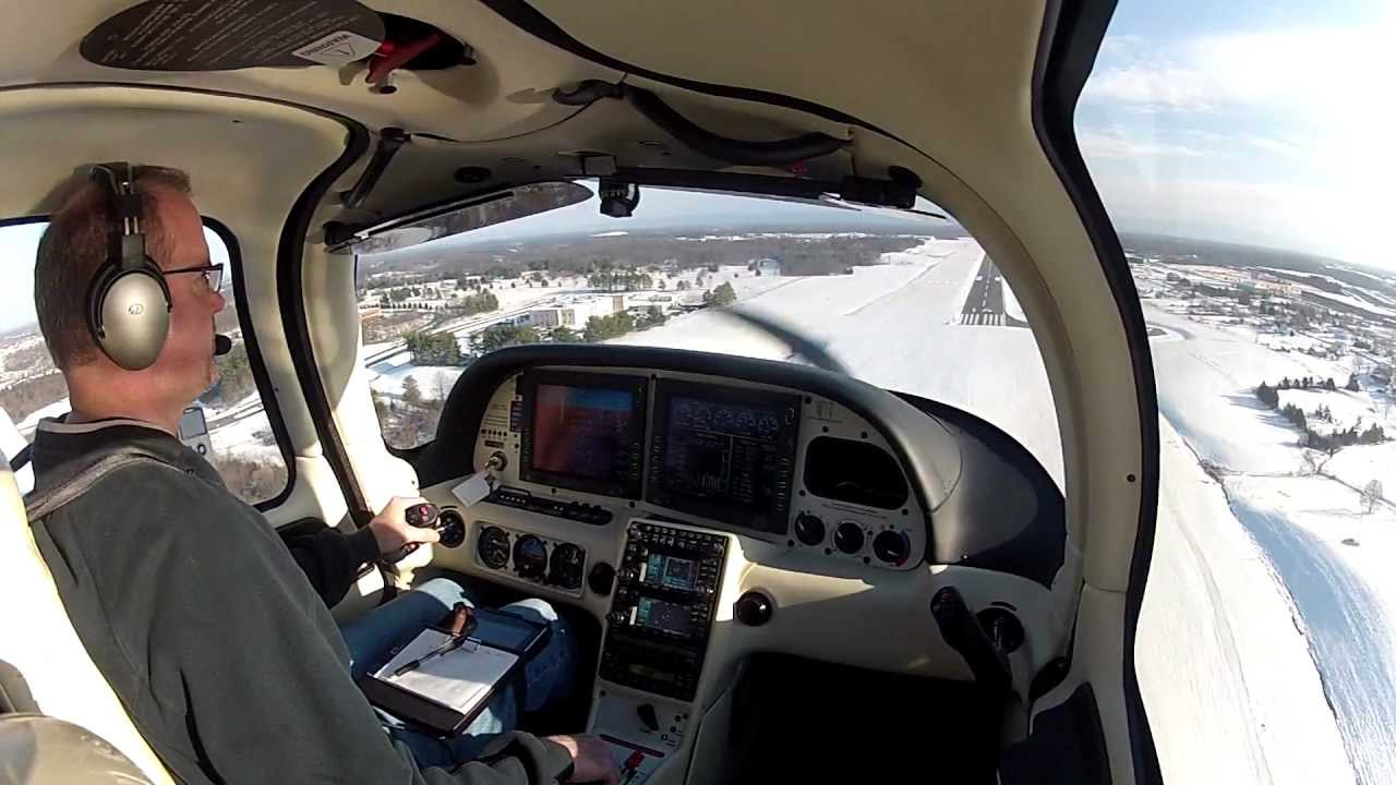 Winter Fun in a Cirrus SR22