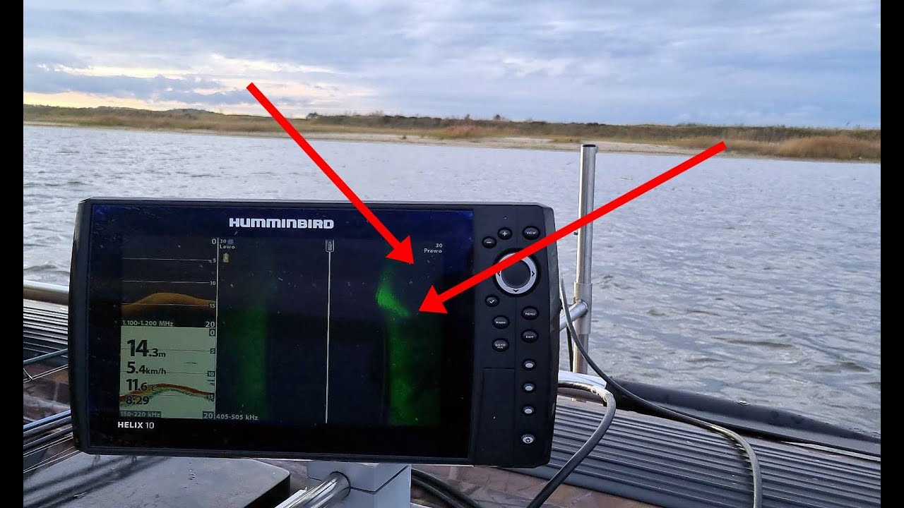 CO SKRYWA BIELINEK - ECHOSONDA HUMMINBIRD HELIX 10