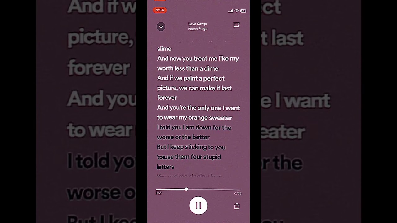 Love Songs ~ Kaash Paige #spedup #music #viral #tiktok #kaashpaige #lovesongs #spedupmusic
