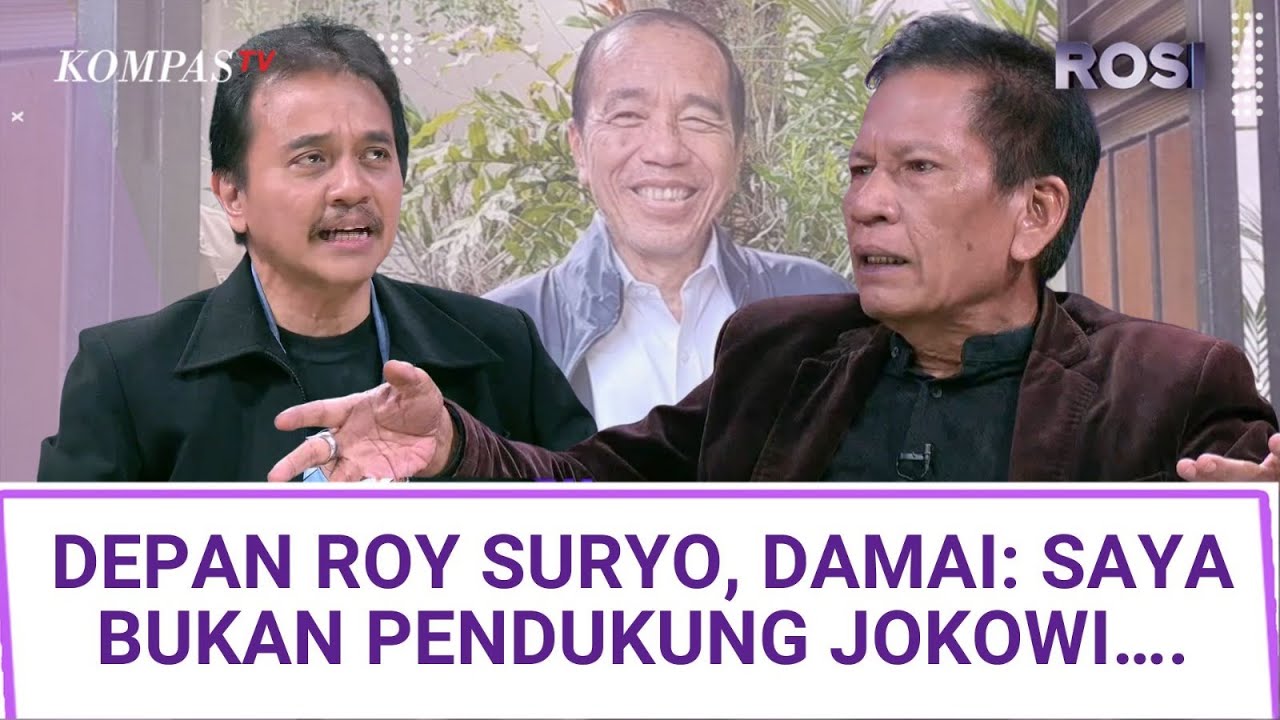 Depan Roy Suryo, Damai Hari Lubis Ngaku Bukan Pendukung Jokowi-Tak Mau Ikut Kasus Ijazah Lagi | ROSI