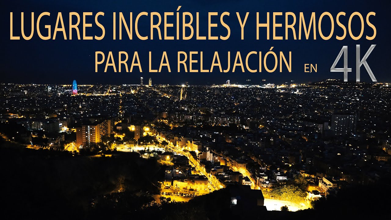 4k HDR - Barcelona y Nueva York DE NOCHE #bunkersdelcarmel #ciudaddebarcelona #desansiedad