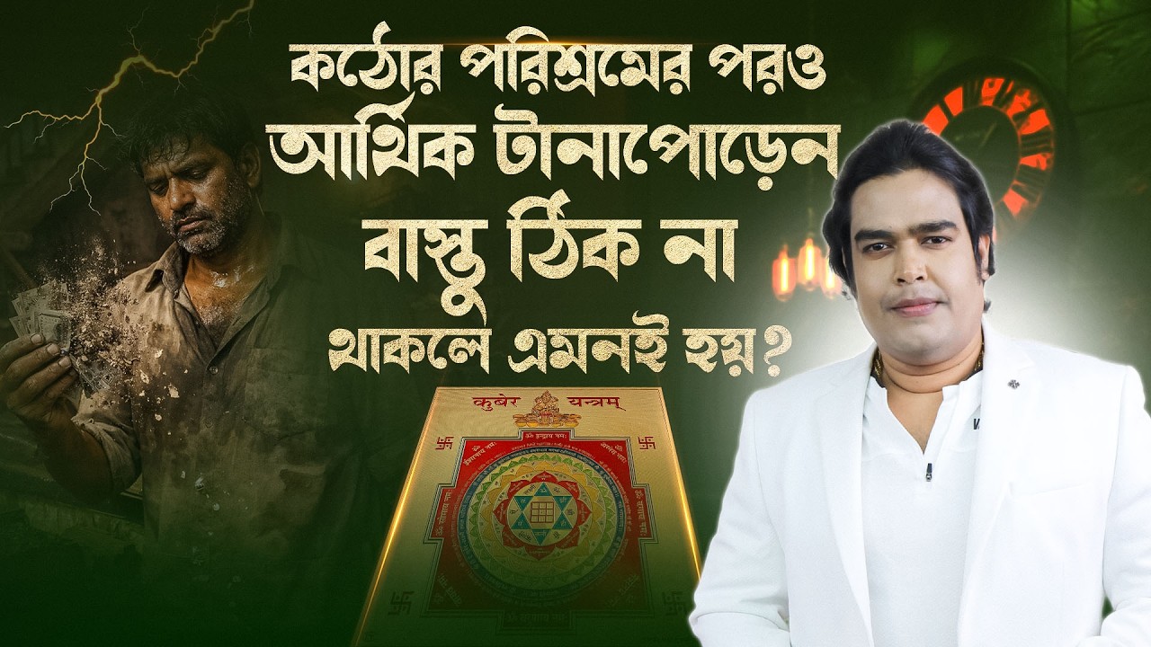 কঠোর পরিশ্রমের পরও আর্থিক টানাপোড়েন - বাস্তু ঠিক না থাকলে এমনই হয়? Astrologer Joydev Sastri