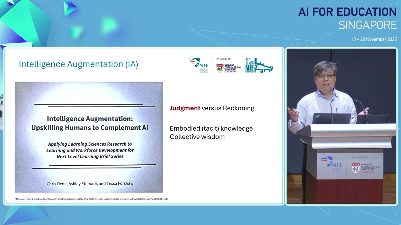 Teacher Learning Beyond AI- From Intelligent Augmentation to Intelligent Transformation