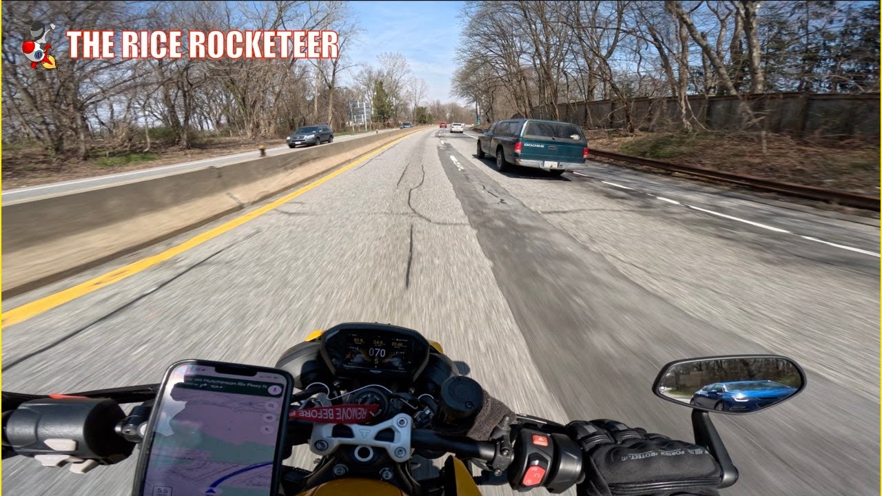 Manhattan to Connecticut | Triumph Street Triple 765 RS On The Highway | RR Vlog 113