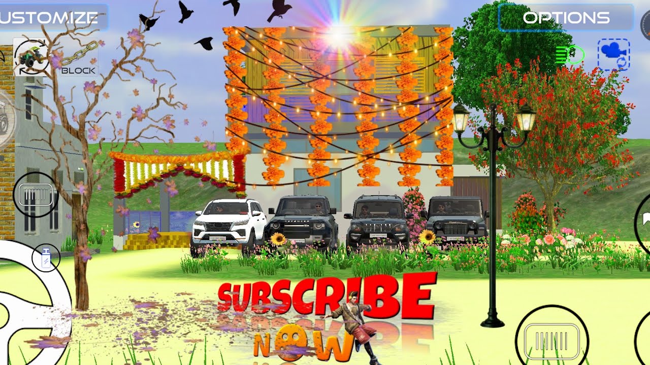 Tractor game 3d 4gadi kaise le forchuner defender Scorpio thar gadi kaise lagi 
