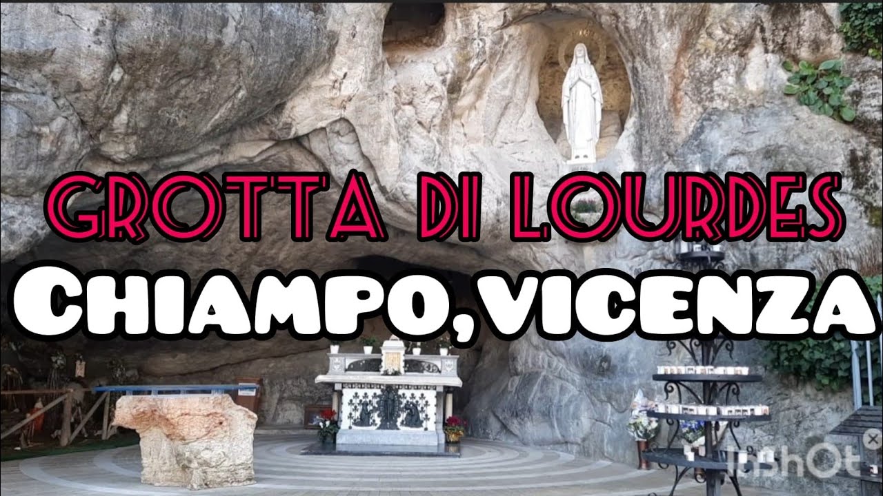 GROTTA DI LOURDES A CHIAMPO(VICENZA)