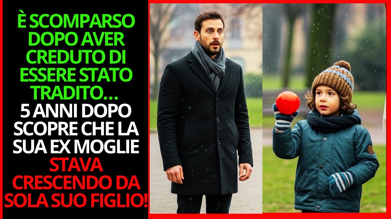 È FUGGITO DOPO IL PRESUNTO TRADIMENTO… 5 ANNI DOPO SCOPRE CHE LA EX CRESCEVA SUO FIGLIO!