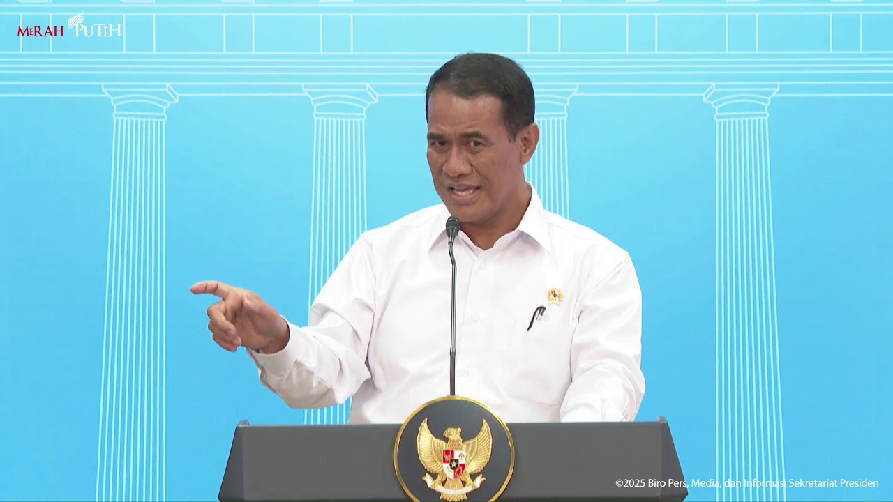 LIVE: Keterangan Pers Menteri Pertanian Andi Amran Sulaiman, Kantor Presiden, 9 Oktober 2025
