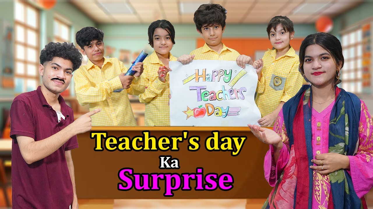 Teacher’s Day  ka Surprise  |  Teacher's Day ki Tayari   |  MoonVines
