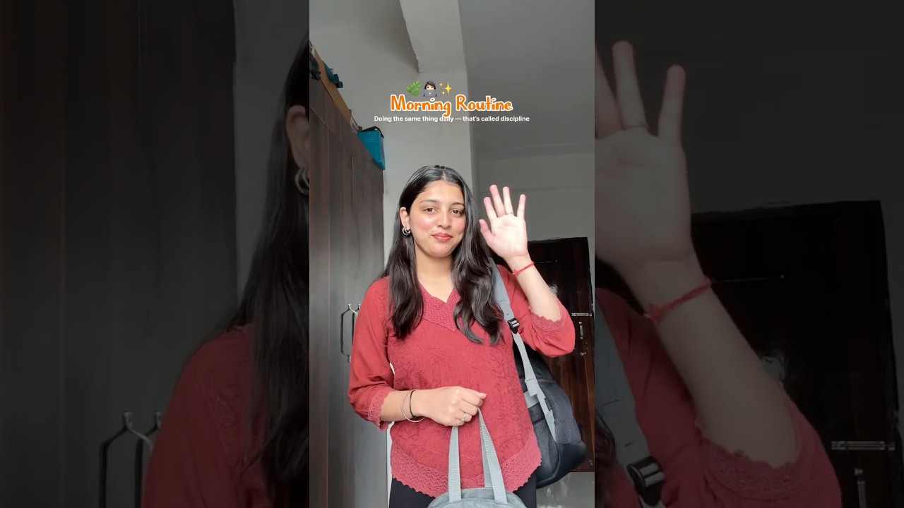 Everyday Routine Before Office ❤️✨🌿#shorts#minivlog#ytshorts#cooking#trending#viral#vlog#grwm#ootd