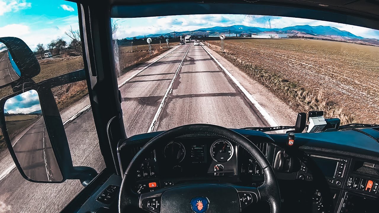 POV Driving Scania R410 - Slovakia (Part 2/3)
