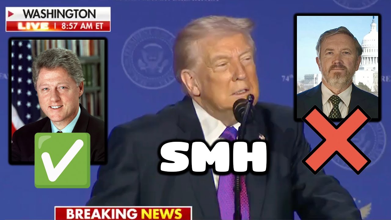 Trump Defends Bill Clinton, Calls Thomas Massie A &ldquo;Moron&rdquo; & Says Move Past Epstein!