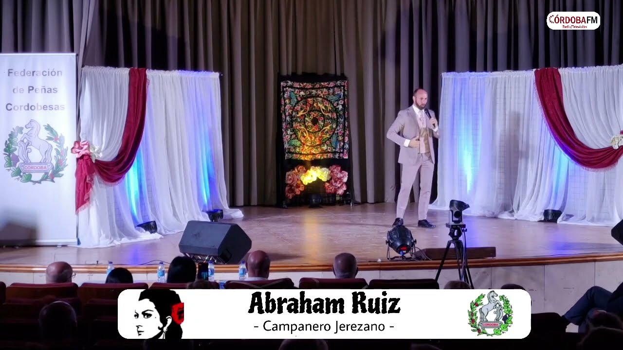 Abraham Ruiz- Campanero Jerezano- XVIII Concurso Nacional de Copla Ciudad de Córdoba