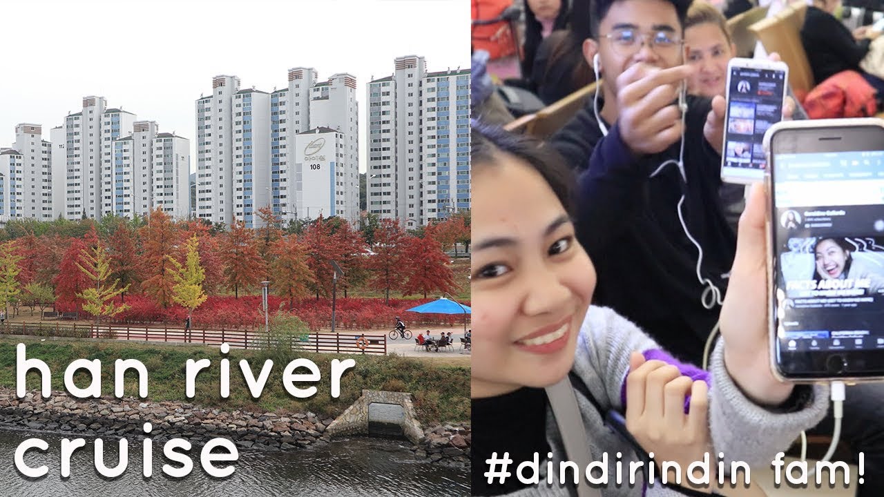 KOREA TRAVEL VLOG: HAN RIVER CRUISE, HYUNDAI PREMIUM OUTLET, #Dindirindin fam | Geraldine Gallardo