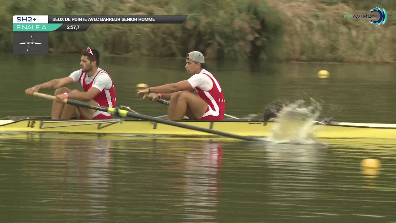 Deux barré Senior Homme - Championnats de France Bateaux Longs 2021