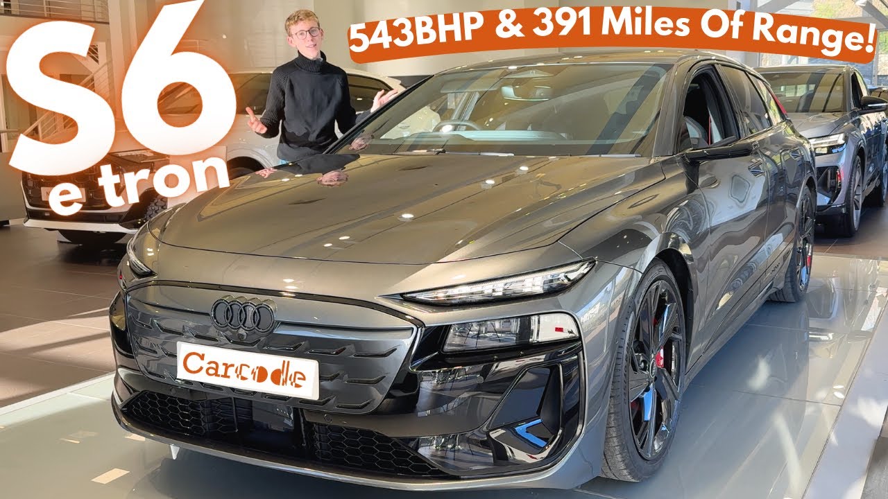 Audi S6 e-tron Avant First Look 2025, Incredible Range! (UK)(4K) | Carcode