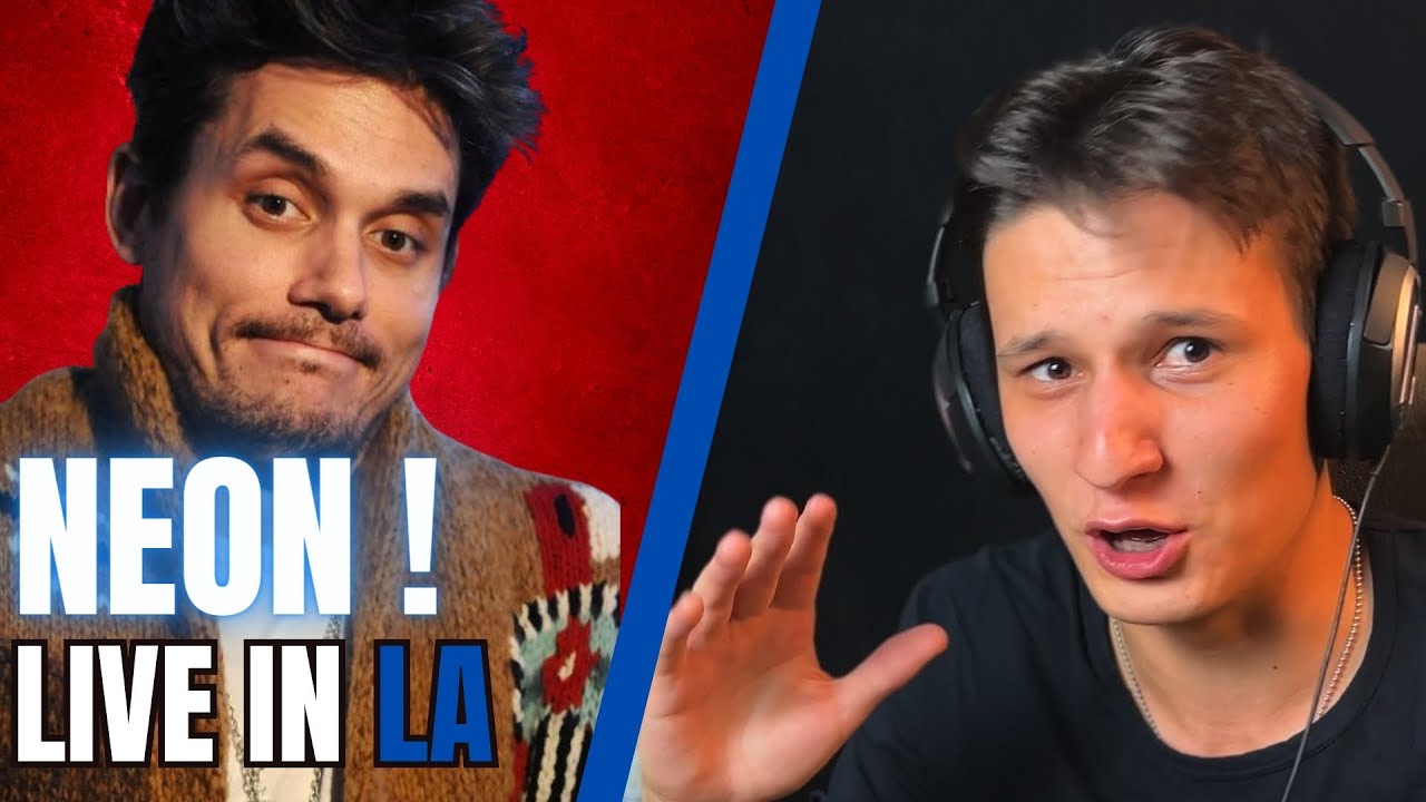 John Mayer Neon in LA | String Slinger Reacts
