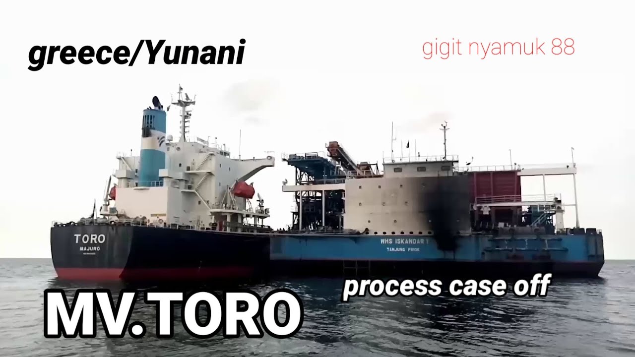 process case off MV. TORO go to greece