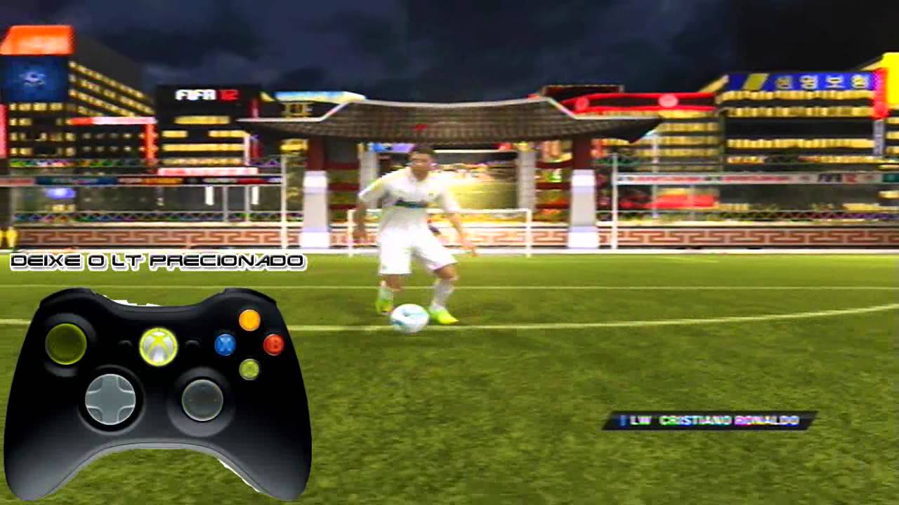 Como fazer gol de bicicleta e mais Fifa 12