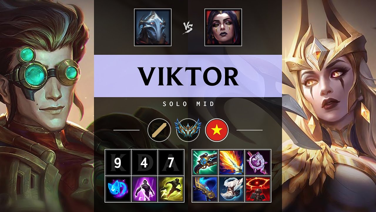 Viktor Mid vs LeBlanc - VN Challenger Patch 25.10