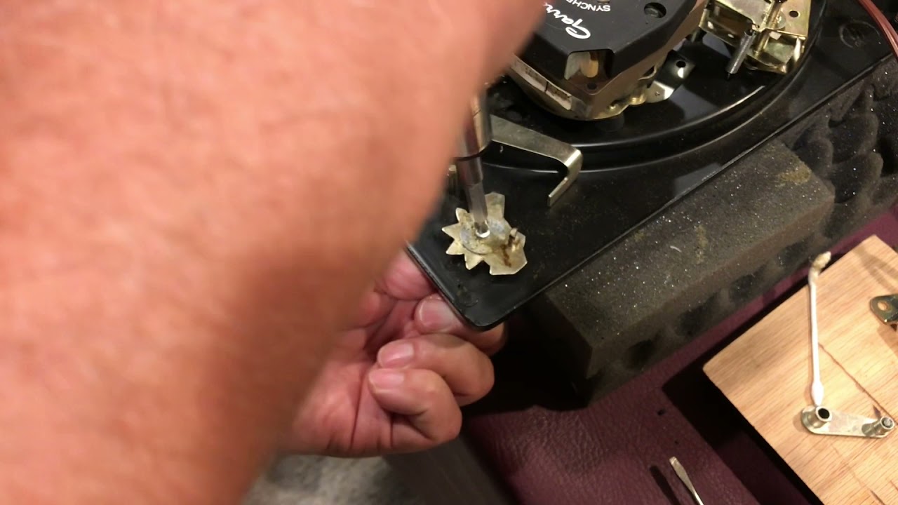 Garrard SL95 SL72 Turntable Repair Part 1 - Selector Switch