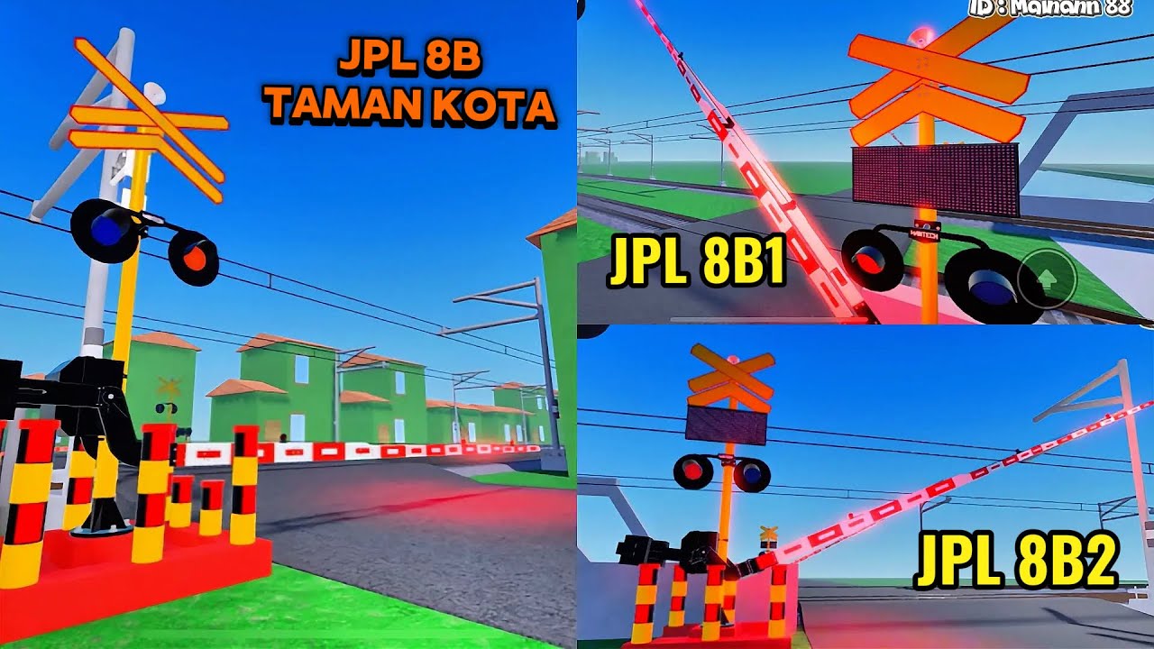 1 JPL 2 PERLINTASAN! MAP : PKA/JPL STASIUN TAMAN KOTA GAME ROBLOX