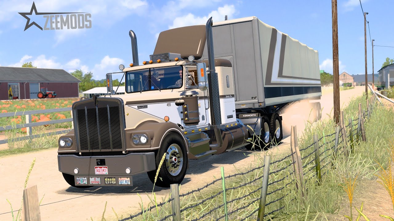 ATS ★ Kenworth W900A (1967-1975) (Detroit 8V92T Sound by Zeemods) American Truck Simulator 2K