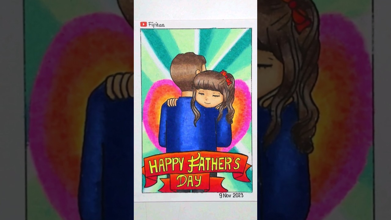 happy Father's day # #drawing #drawingbyfifitan #art #menggambar