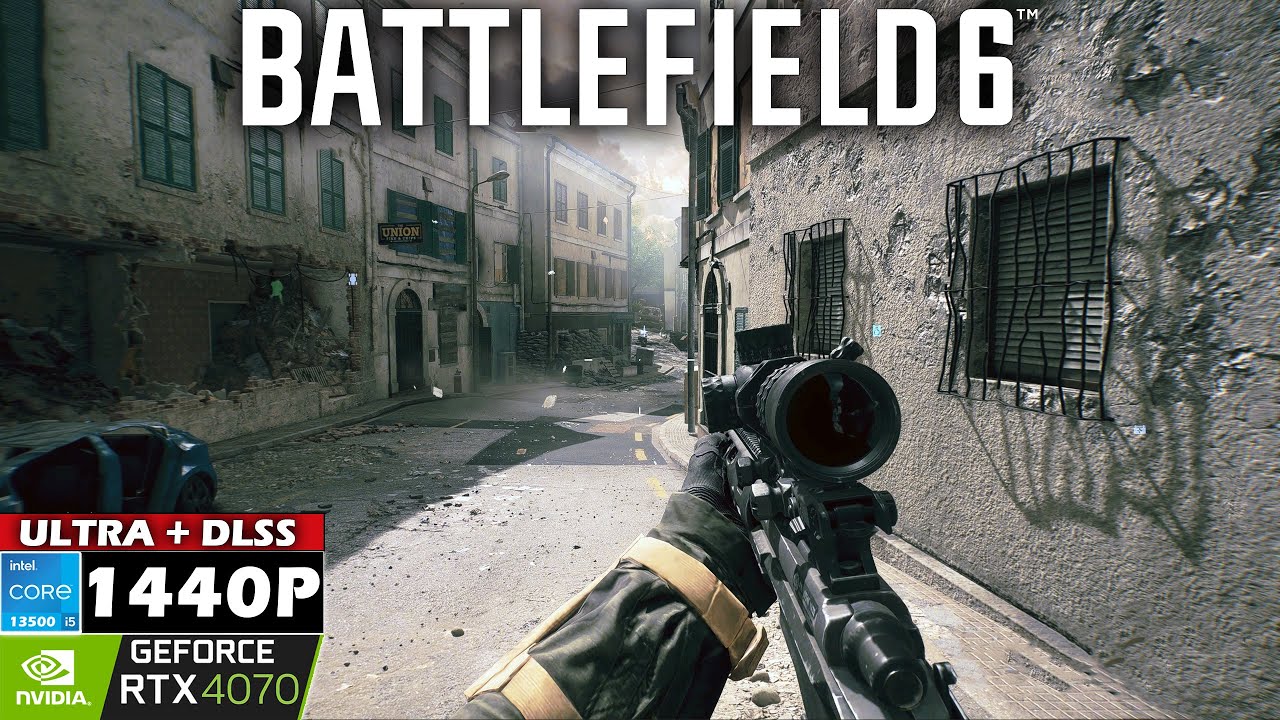 Battlefield 6 Early Access Beta I RTX 4070 + i5 13500 I 1440p Ultra + DLSS I PC Benchmark