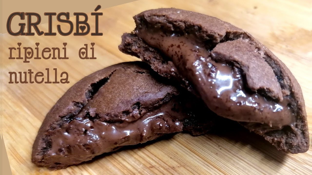 GRISBI' ripieni di nutella con esubero di lievito madre