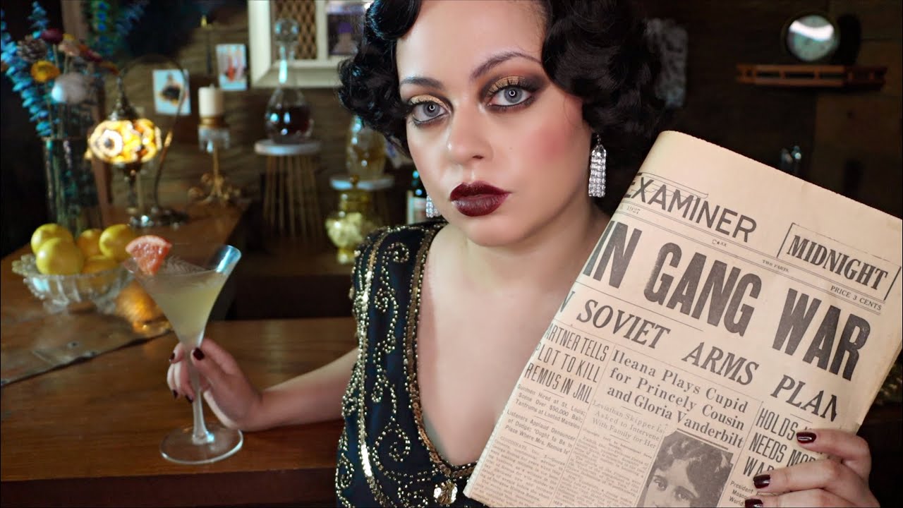 ASMR| 1920s CABARET DIARIES: After Hours at THE SPEAKEASY 🥃🍸