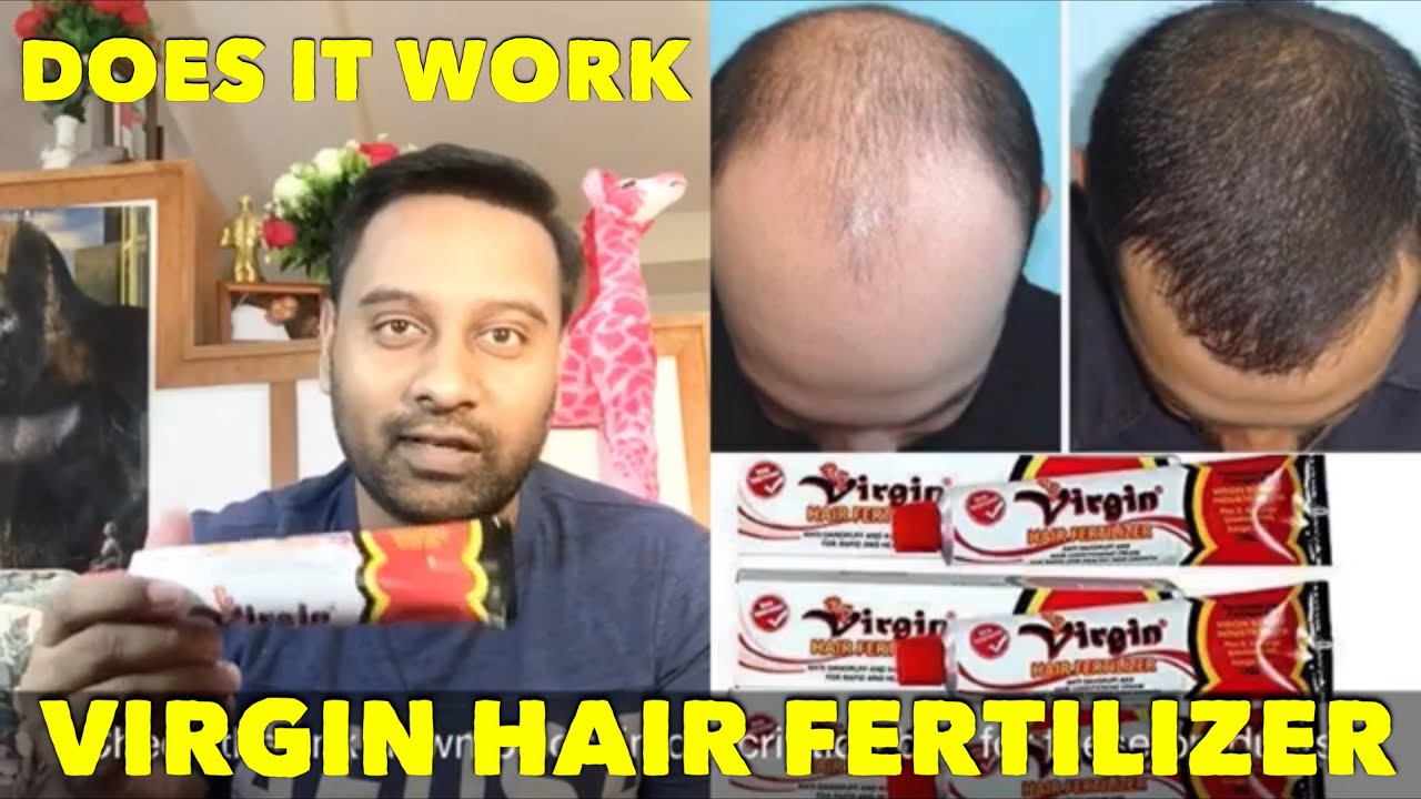 Grow Long Hair Organic Way VIRGIN hair FERTILIZER BEST Use Daily