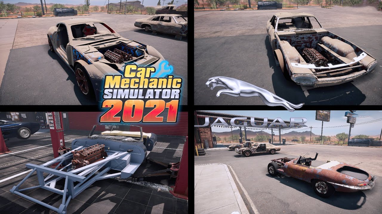Checking out the Jaguar DLC in | Car Mechanic Simulator 2021