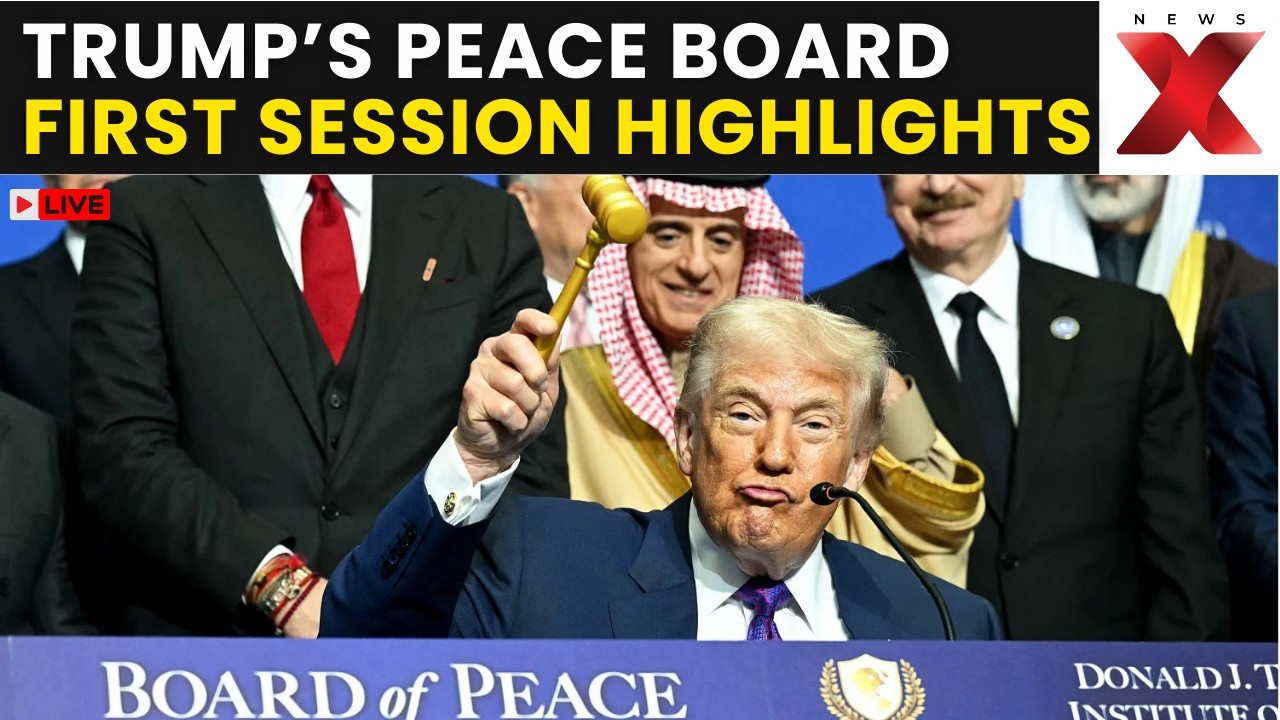 Trump’s Board Of Peace LIVE: What Really Happened At Trump’s Board Of Peace First Session!
