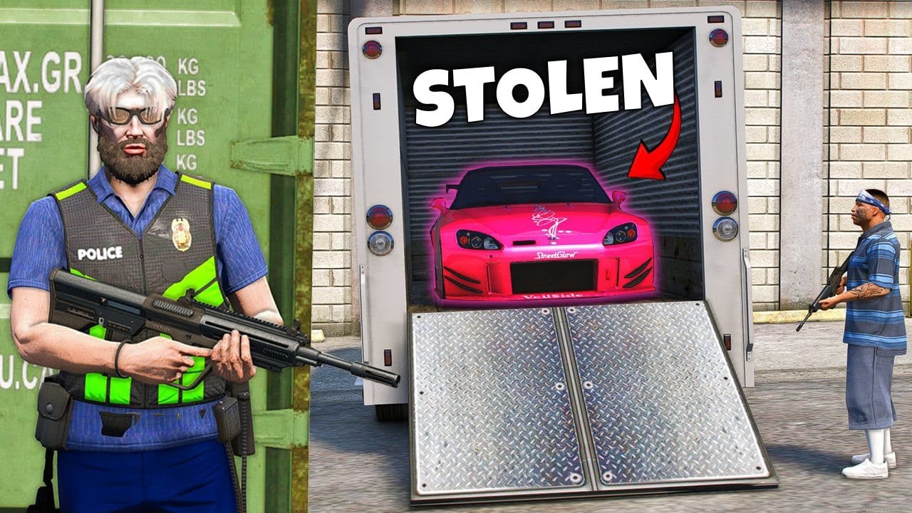 I Became a PULIS and Raided a Criminal Hideout... Then Found FAST & FURIOUS Cars in GTA 5! 🚓💨
