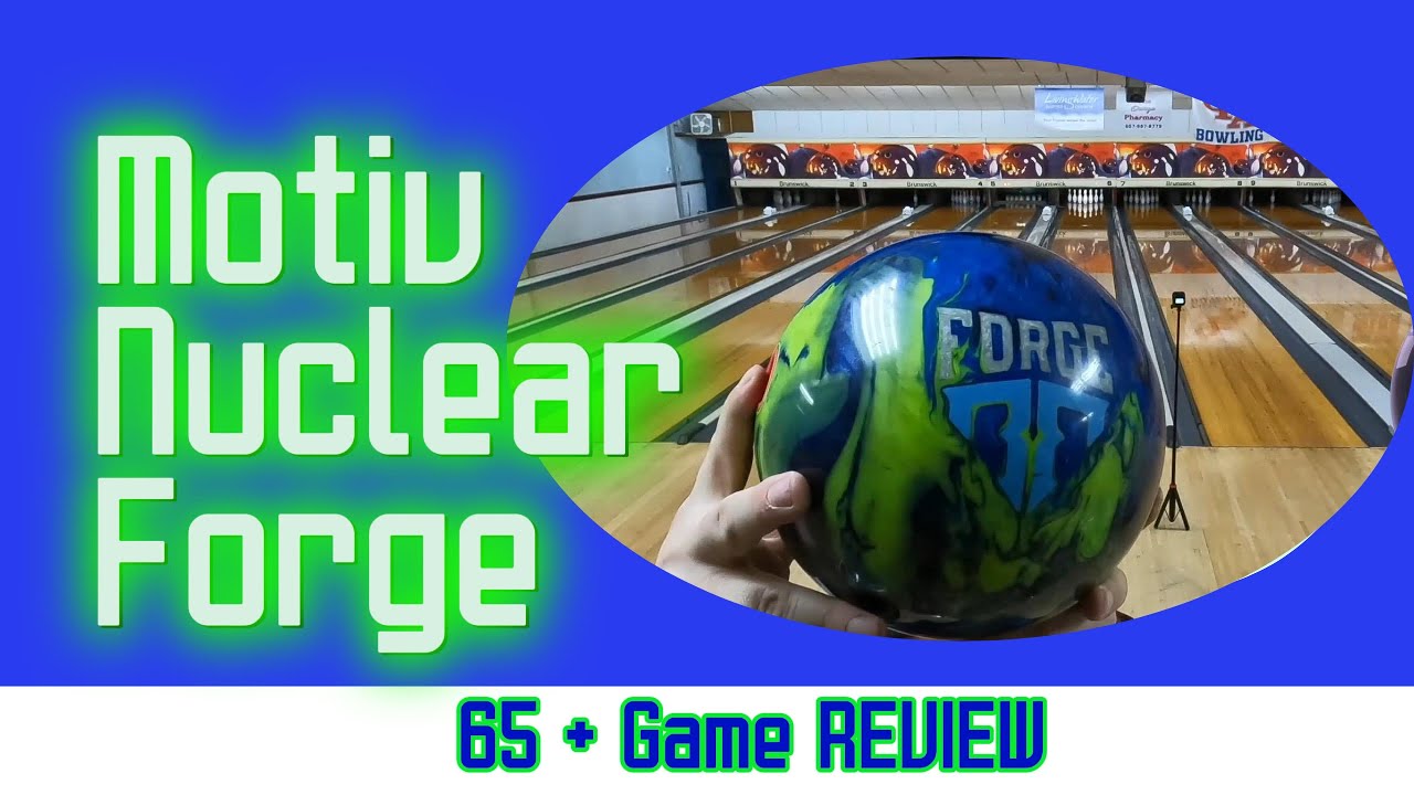 Nuclear Forge By Motiv Bowling Ball Review!   4k